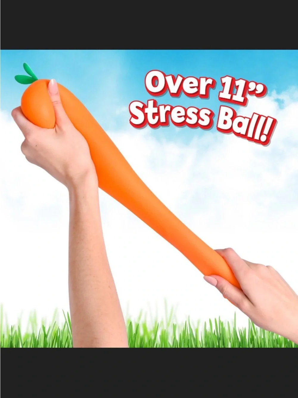Sunny Days Squeeezy Jumbo Carrot NWT - Picture 3 of 4